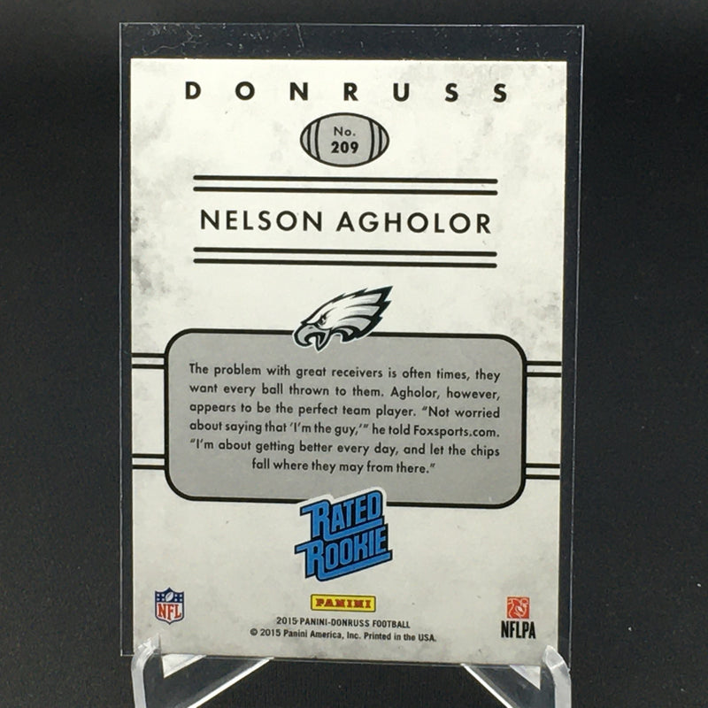 2015 PANINI DONRUSS - RATED ROOKIE - N. AGHOLOR -
