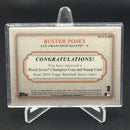 2016 TOPPS SERIES ONE - WORLD SERIES CHAMPION COIN AND STAMP - B. POSEY - #WCCS-BP - #'D/50