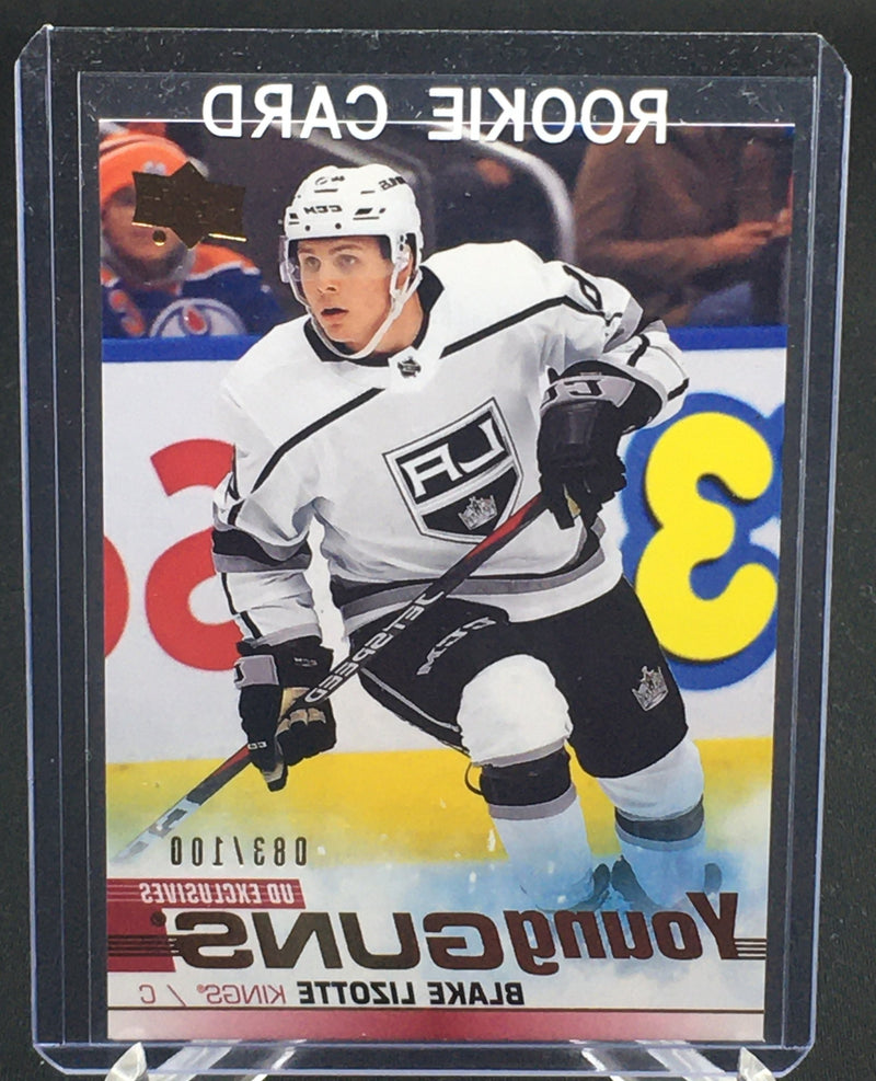 2019 UPPER DECK SERIES ONE - EXCLUSIVES - B. LIZOTTE - #202 - #'D/100 - RC