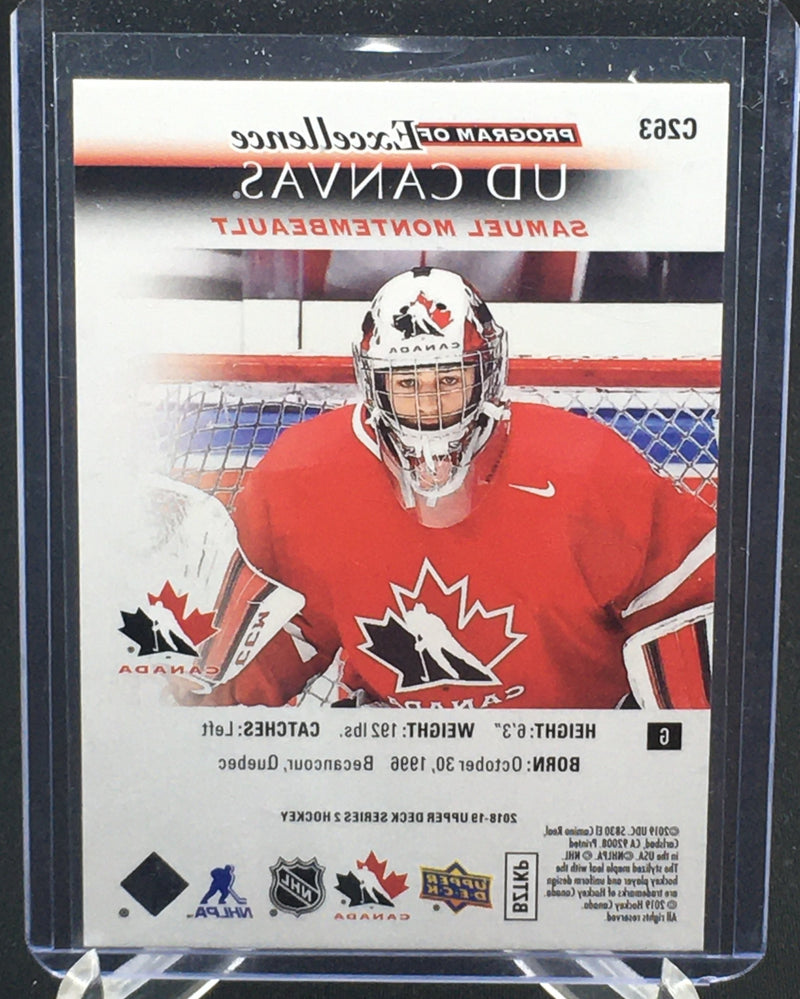 2018 UPPER DECK SERIES TWO - PROGRAM OF EXCELLENCE - S. MONTEMBEAULT -