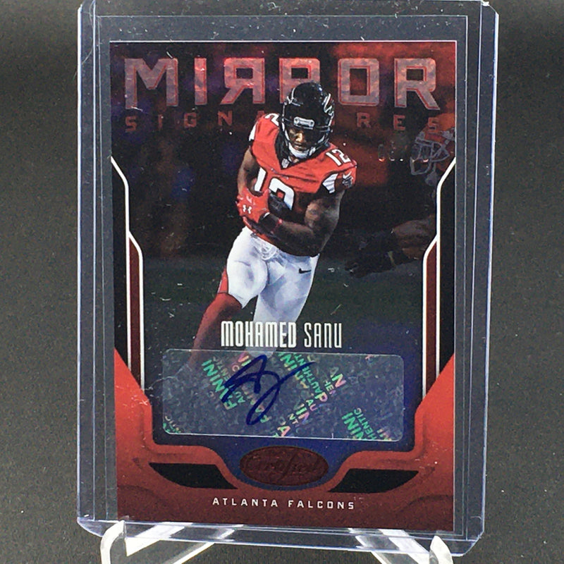 2017 PANINI CERTIFIED - RED - MIRROR SIGNATURES - M. SANU - #MS-MS - #'D/60 - AUTOGRAPH