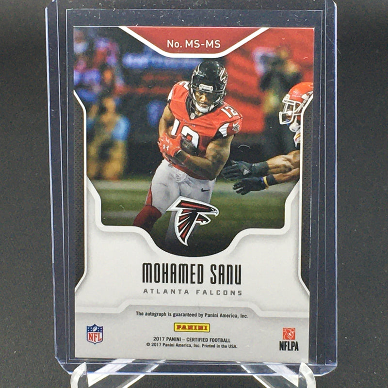 2017 PANINI CERTIFIED - RED - MIRROR SIGNATURES - M. SANU - #MS-MS - #'D/60 - AUTOGRAPH