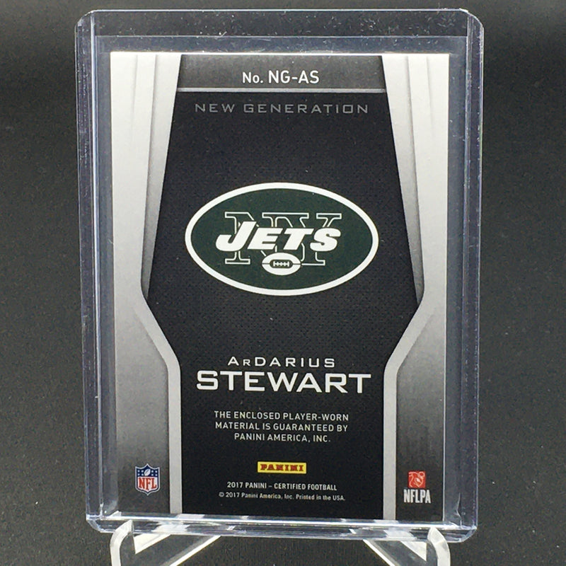 2017 PANINI CERTIFIED - RED - NEW GENERATION - A. STEWART - #NG-AS - #'D/299 - RELIC