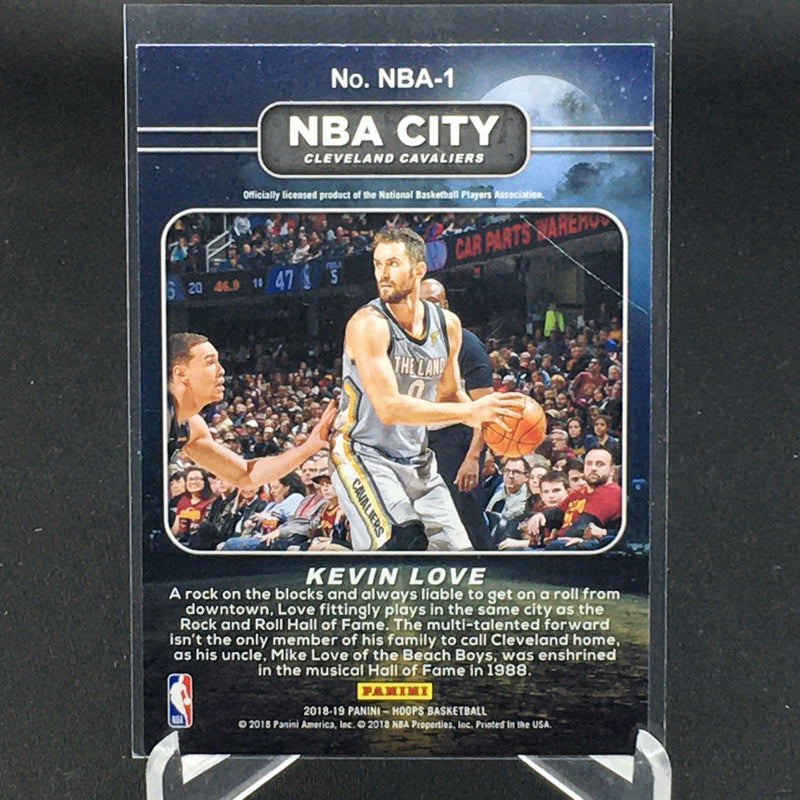 2018 PANINI HOOPS - NBA CITY - K. LOVE -