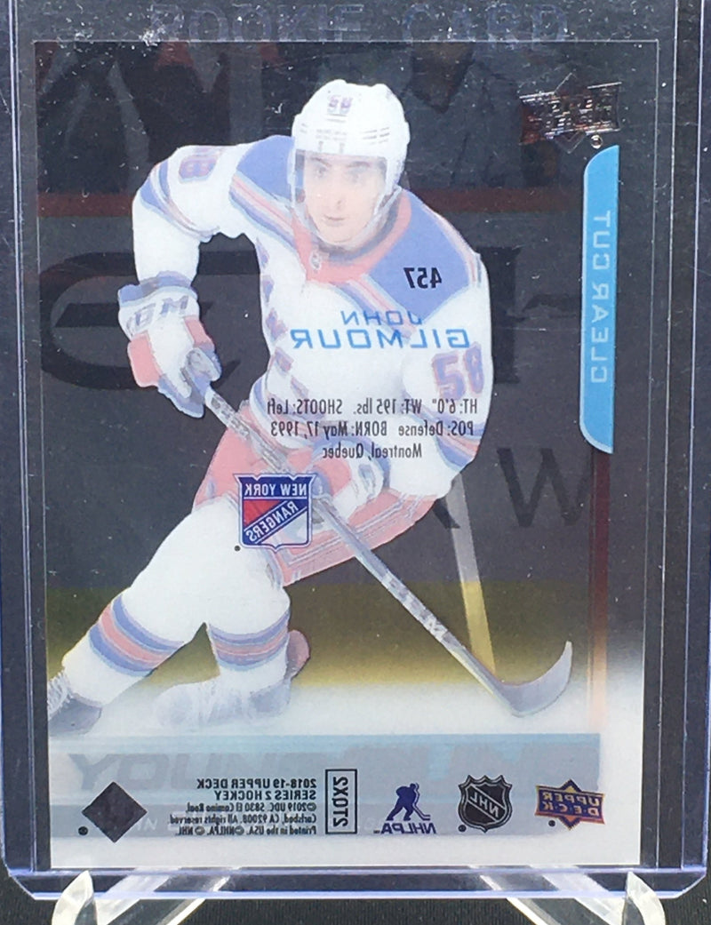 2018 UPPER DECK SERIES TWO - YOUNG GUNS CLEAR CUT - J. GILMOUR -