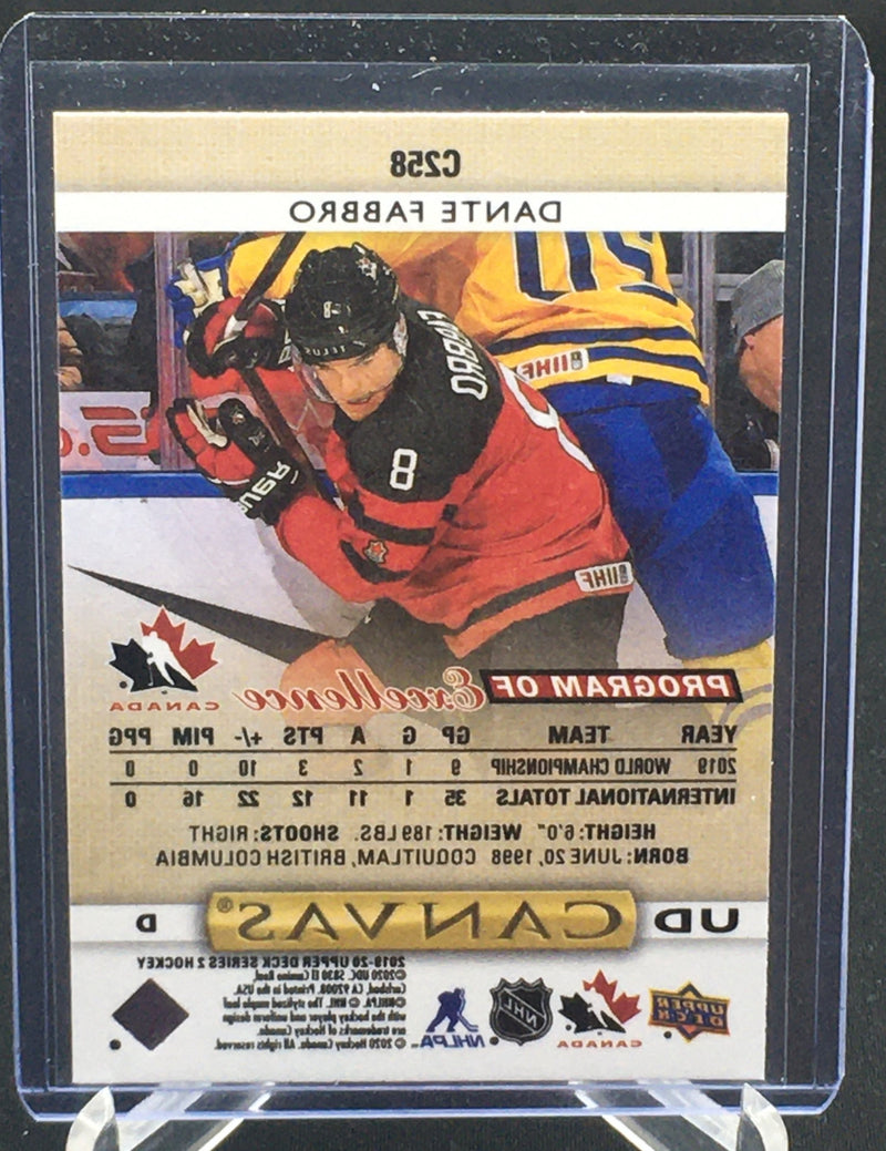 2019 UPPER DECK SERIES TWO - PROGRAM OF EXCELLENCE - D. FABBRO -