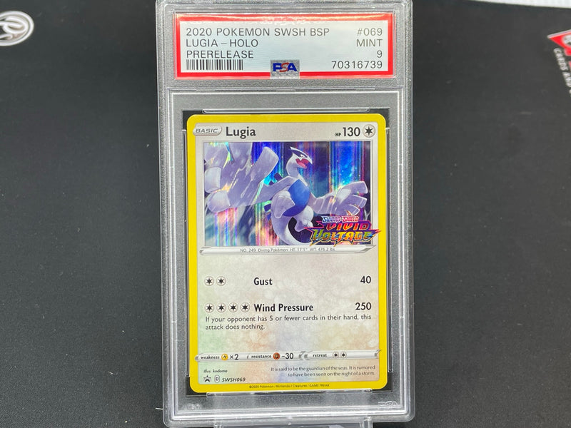 POKEMON - VIVID VOLTAGE PRE-RELEASE PROMO - LUGIA - HOLO -