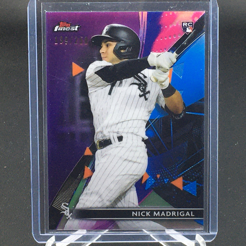 2021 TOPPS FINEST - PURPLE REFRACTOR - SINGLES -