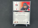 2022 UPPER DECK TEAM CANADA WORLD JUNIORS - PREMIUM MATERIAL AUTO - K. PARKER - #34 - #'D/199 - RELIC - AUTOGRAPH