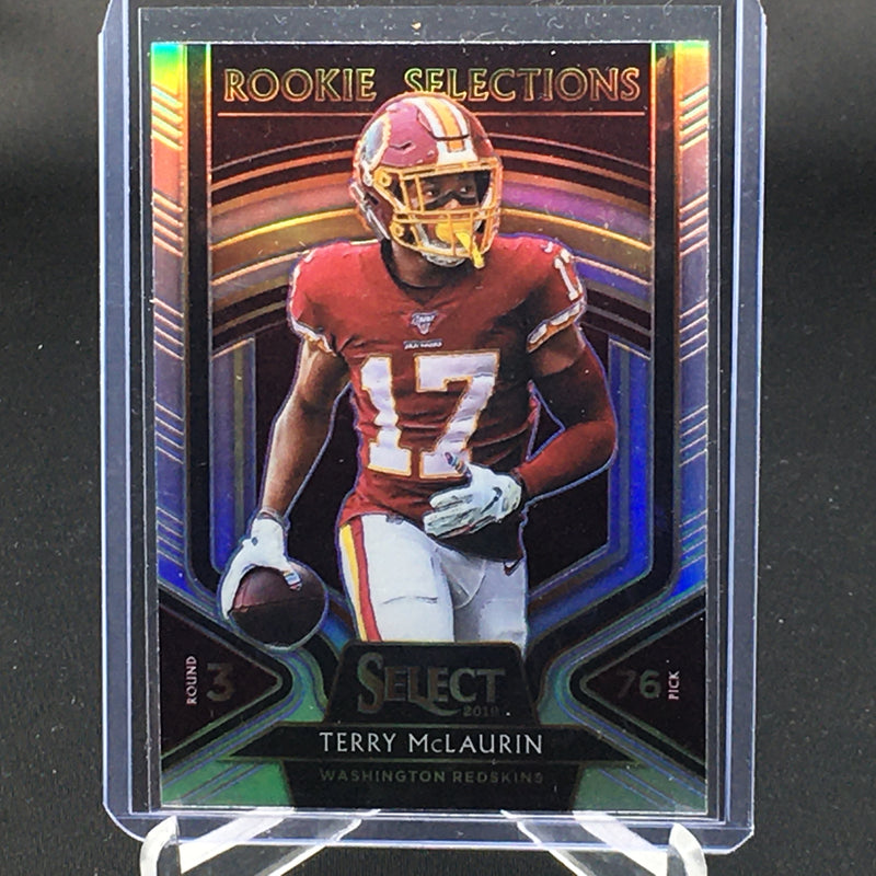 2019 PANINI SELECT - ROOKIE SELECTIONS - SILVER PRIZM - T. McLAURIN -