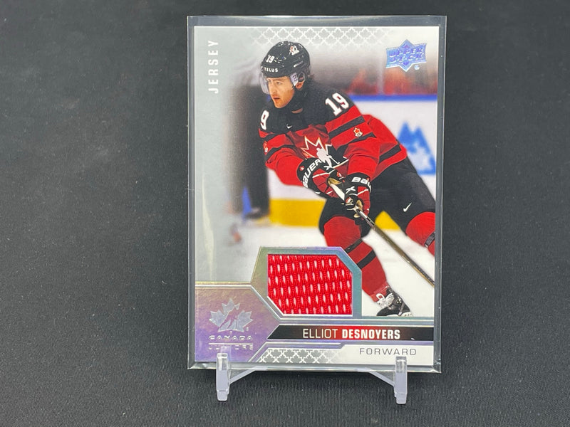 2022 UPPER DECK TEAM CANADA WORLD JUNIORS - E. DESNOYERS -