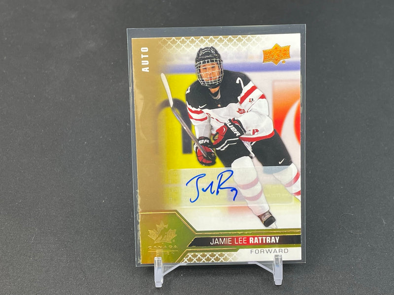 2022 UPPER DECK TEAM CANADA WORLD JUNIORS - J. RATTRAY -