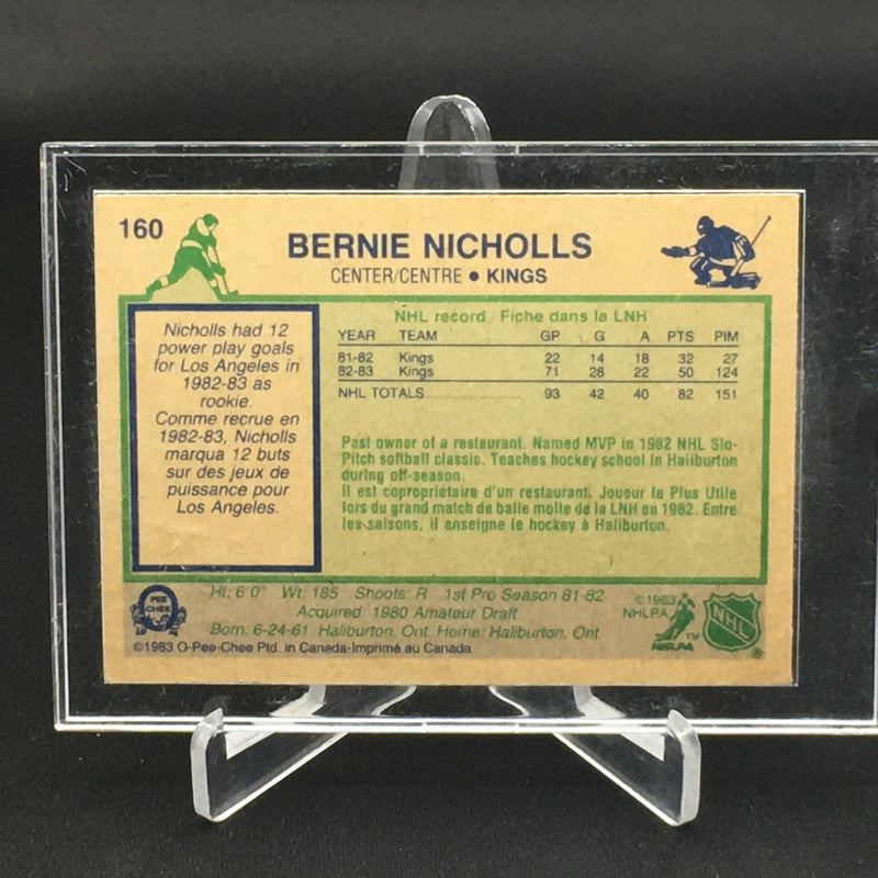 1983 O-PEE-CHEE - B. NICHOLLS -