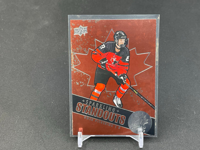 2022 UPPER DECK TEAM CANADA WORLD JUNIORS - SPARKLING STANDOUTS - O. PICKERING -