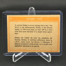 1972 O-PEE-CHEE - NHL ACTION - B. ORR ON THE OFFENSIVE -