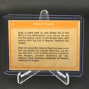 1972 O-PEE-CHEE - NHL ACTION - B. PARK -