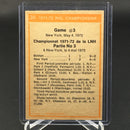 1972 O-PEE-CHEE - NHL ACTION - P. ESPOSITO -