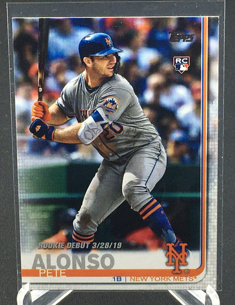 2019 TOPPS UPDATE SERIES - ROOKIE DEBUT - P. ALONSO -