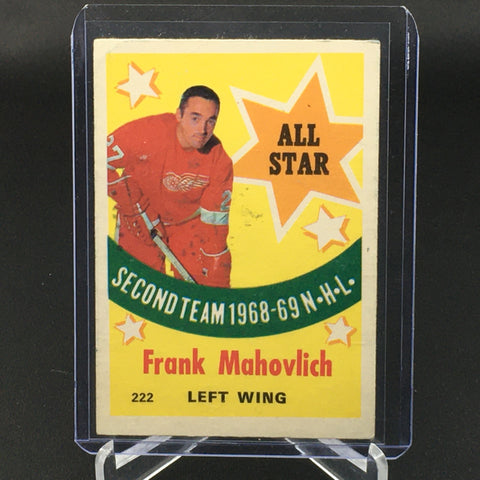 1969 O-PEE-CHEE - SECOND TEAM - F. MAHOVLICH - #222