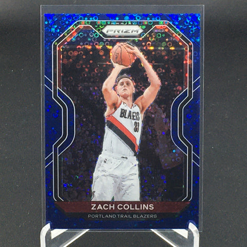 2020 PANINI PRIZM - BLUE DISCO PRIZM - Z. COLLINS - #6 - #'D/175