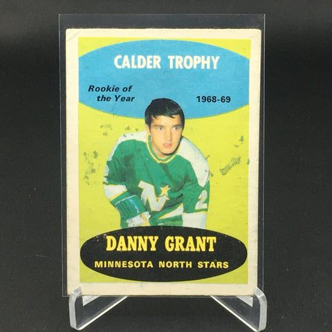 1969 O-PEE-CHEE - CALDER TROPHY - D. GRANT - #208