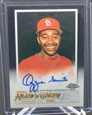 2020 TOPPS CHROME ALLEN AND GINTER - O. SMITH - #AGG-OS - AUTOGRAPH