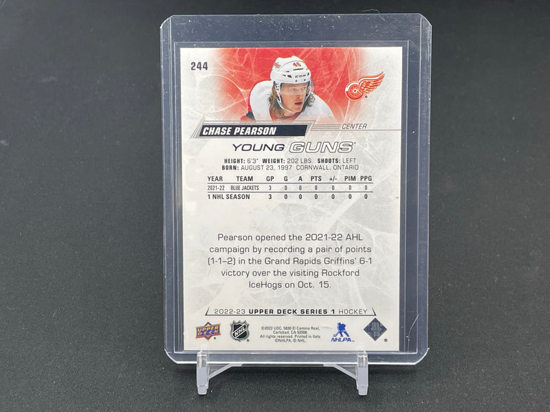 2022 UPPER DECK SERIES ONE - YOUNG GUNS - C. PEARSON -