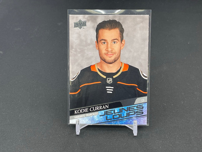 2020 UPPER DECK EXTENDED SERIES - FRENCH VARIANT - YOUNG GUNS - K. CURRAN -