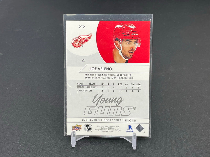 2021 UPPER DECK SERIES ONE - YOUNG GUNS - J. VELENO -