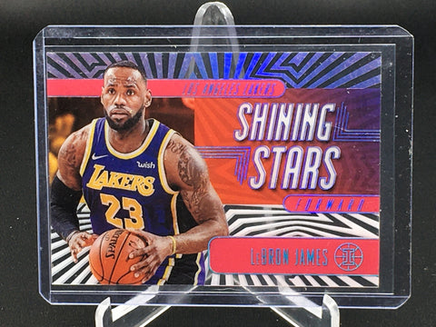 2019 PANINI ILLUSIONS - SHINING STARS - L. JAMES - #5