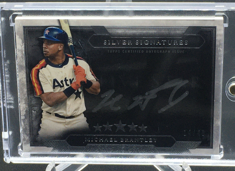 2020 TOPPS FIVE STAR - SILVER SIGNATURES - M. BRANTLEY - #SS-MBR - #'D/40 - AUTOGRAPH