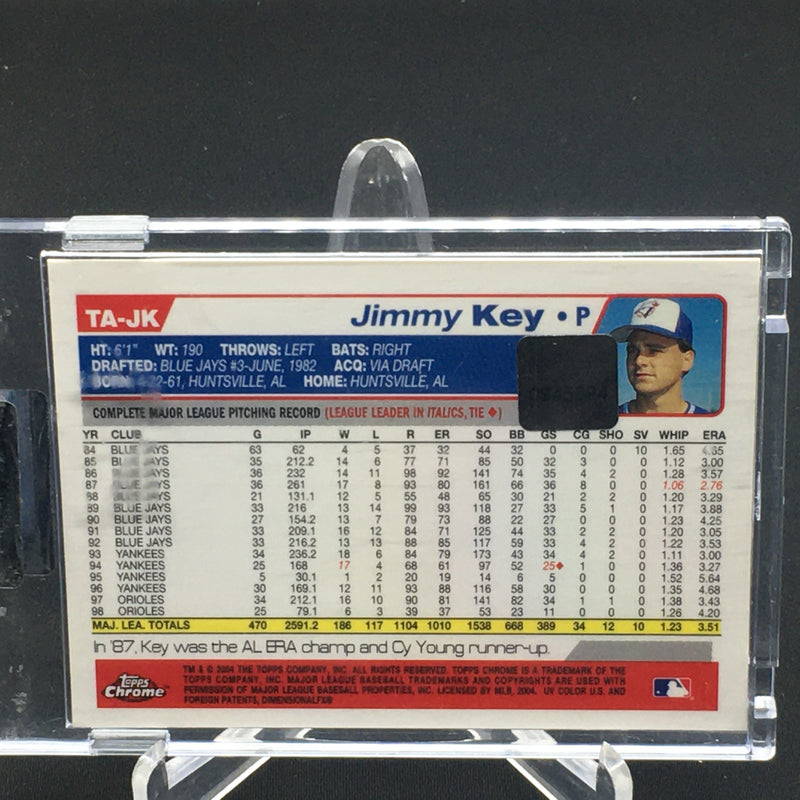 2004 TOPPS CHROME - SIGNATURE EDITION - J. KEY -