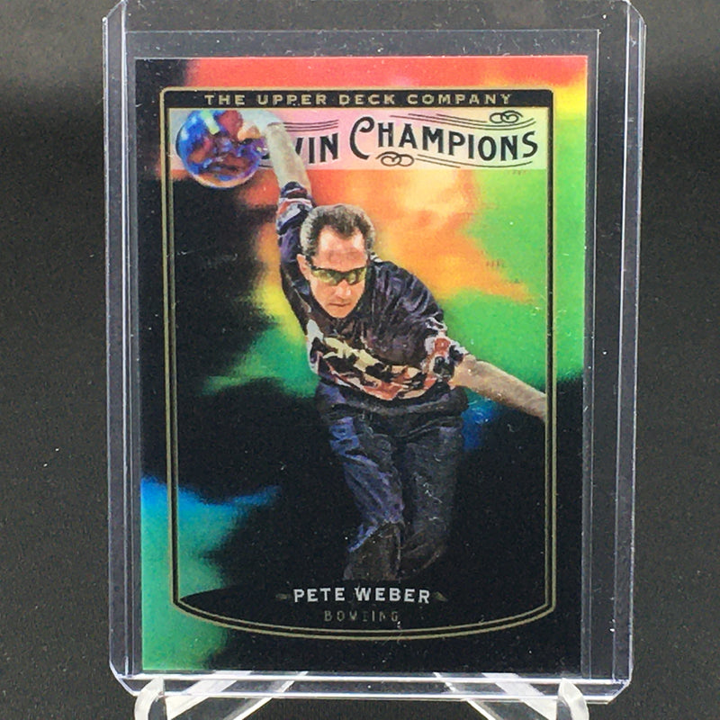 2019 UPPER DECK GOODWIN CHAMPIONS - SPLASH OF COLOUR - P. WEBER -