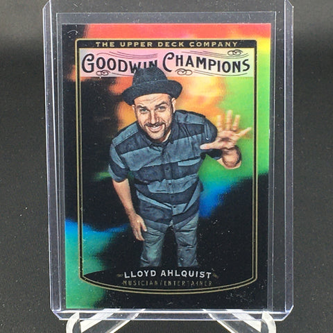 2019 UPPER DECK GOODWIN CHAMPIONS - COLOUR OF SPLASH - L. AHLQUIST - #LS-LA