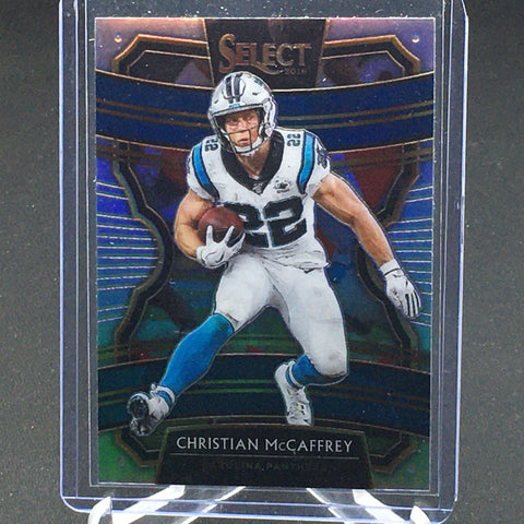2019 PANINI SELECT - C. McCAFFREY - #46 - SILVER PRIZM