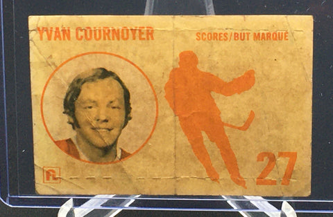 1971 FRITO LAY BREAKAWAY - Y. COURNOYER - #27 - SCORES