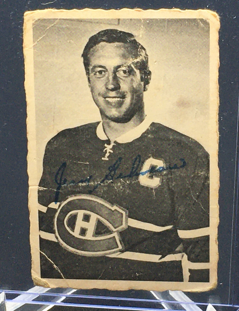 1970 O-PEE-CHEE DECKLE EDGE SINGLE - J. BELIVEAU -