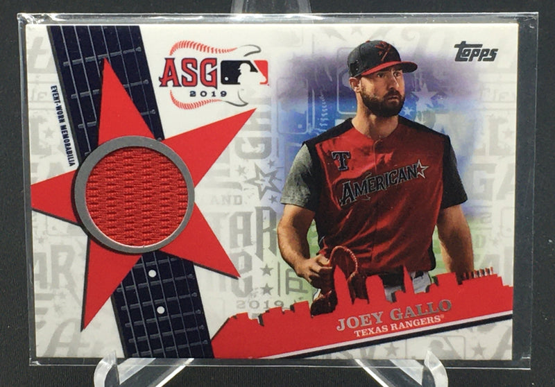 2019 TOPPS UPDATE SERIES - ALL STAR STITCHES - J. GALLO -