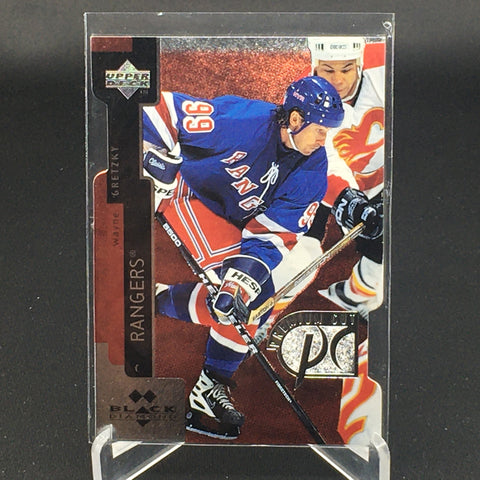 1998 UPPER DECK BLACK DIAMOND - DOUBLE DIE CUT - W. GRETZKY - #PC1