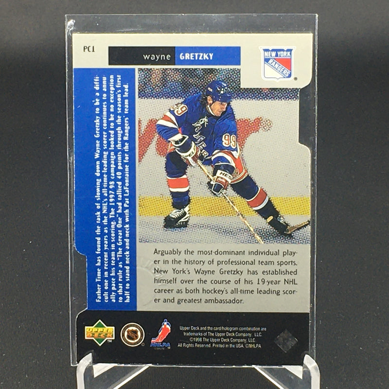 1998 UPPER DECK BLACK DIAMOND - DOUBLE DIE CUT - W. GRETZKY -