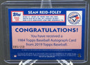 2019 TOPPS - 1984 150 YEARS - S. FOLEY - #84A-SR - #'D/150 - AUTOGRAPH