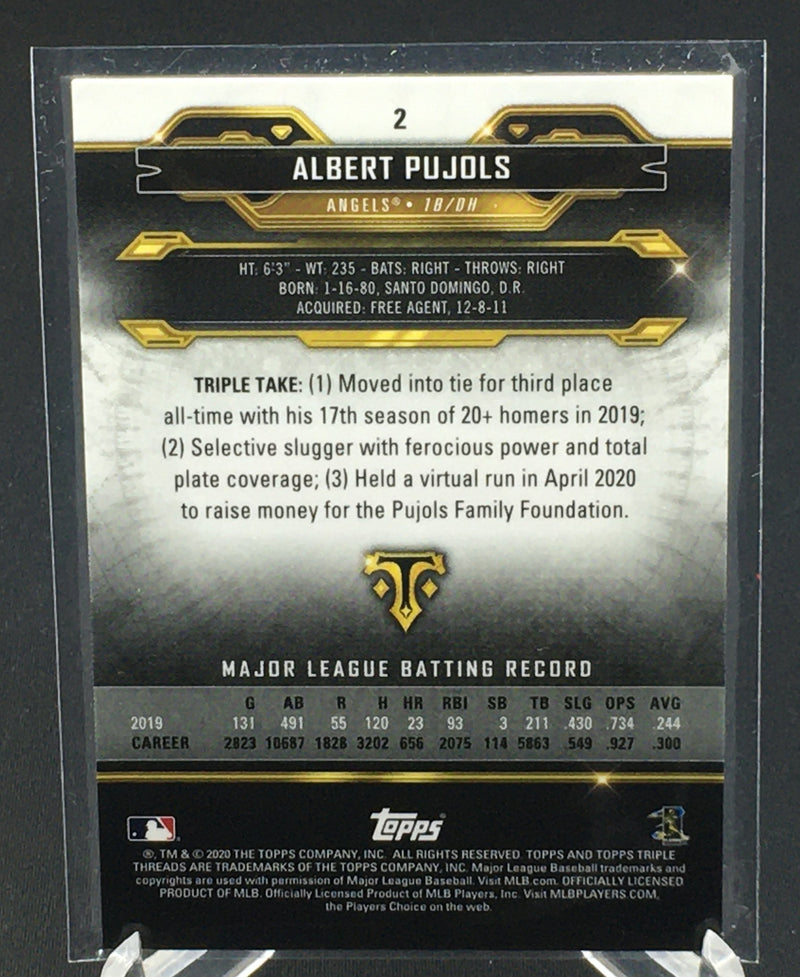 2020 TOPPS TRIPLE THREADS - J. BENCH -