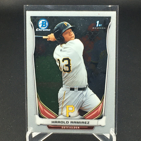 2014 TOPPS BOWMAN CHROME - 1ST BOWMAN - H. RAMIREZ - #BCP77