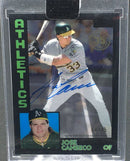2019 TOPPS CLEARLY AUTHENTIC - 1984 35TH ANNIVERSARY - J. CANSECO - #TBA-JC - #'D/75 - AUTOGRAPH