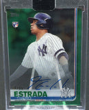 2019 TOPPS CLEARLY AUTHENTIC - T. ESTRADA - #CAA-TE - #'D/99 - AUTOGRAPH - GREEN