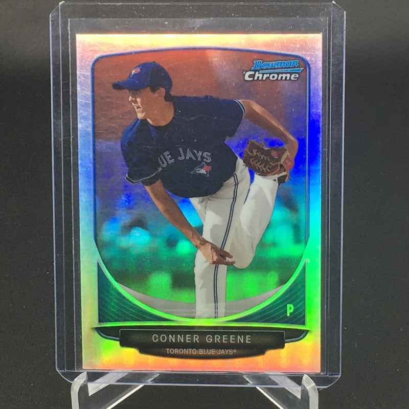 2013 TOPPS BOWMAN CHROME - REFRACTOR - C. GREENE -