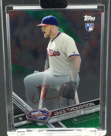 2017 TOPPS CLEARLY AUTHENTIC - J.THOMPSON - #CAAU-JT - #'D/99 - AUTOGRAPH - RC