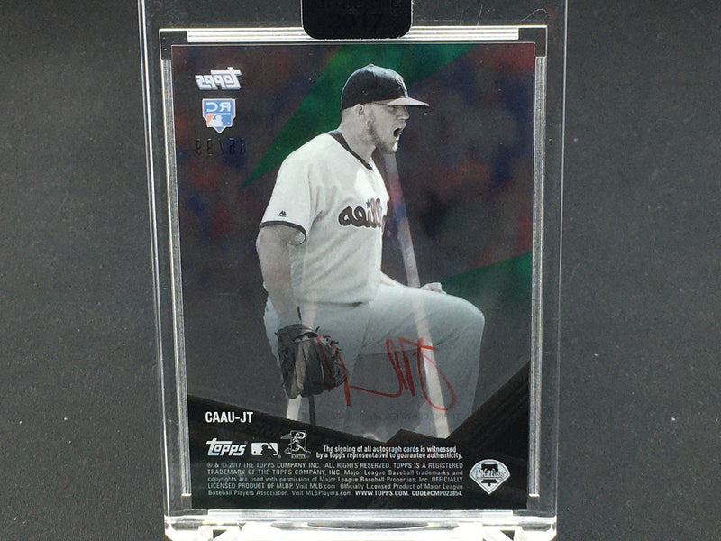 2017 TOPPS CLEARLY AUTHENTIC - J.THOMPSON - #CAAU-JT - #'D/99 - AUTOGRAPH - RC