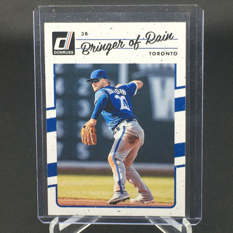 2017 PANINI DONRUSS - BRINGER OF RAIN - J. DONALDSON -