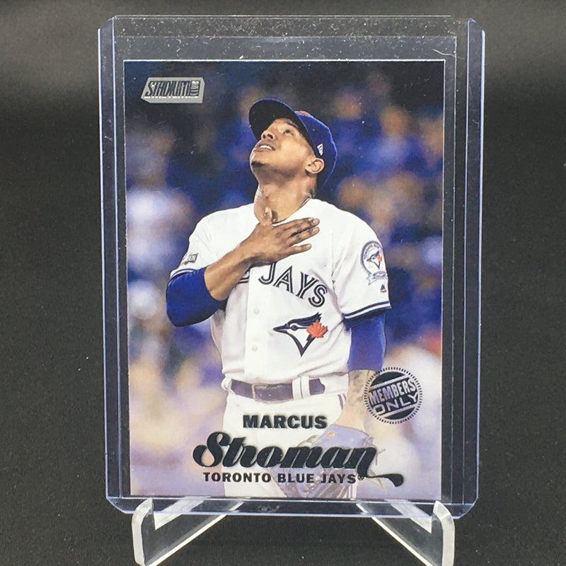 2017 TOPPS STADIUM CLUB - MEMBERS ONLY - M. STROMAN -